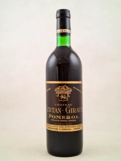 photo Certan Giraud Pomerol 1976