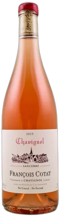 vue du vin François Cotat Sancerre "Chavignol" Rosé 2019