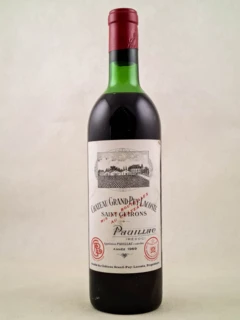 photo Grand Puy Lacoste Pauillac 1969