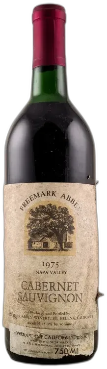 photo Freemark Abbey Cabernet Sauvignon 1975