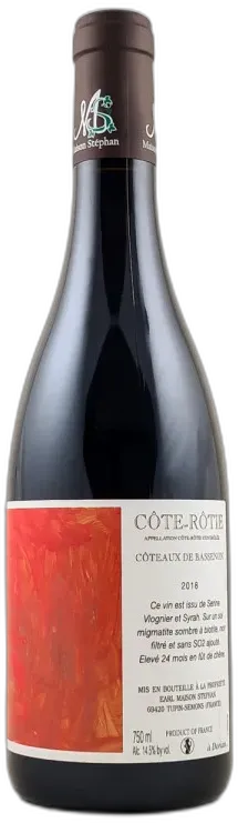 image du vin Jean-Michel Stephan Côte Rôtie "Coteaux de Bassenon" 2018