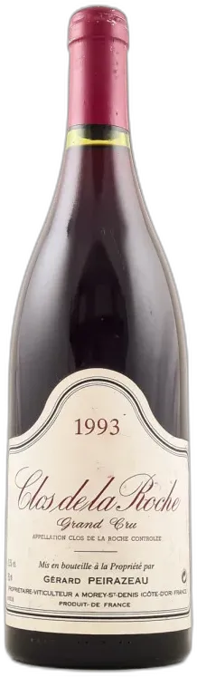 photo Gérard Peirazeau Clos de la Roche 1993