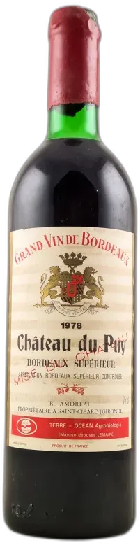 photo le Puy Bordeaux Supérieur 1978