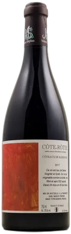 photo du vin Jean-Michel Stephan Côte Rôtie "Coteaux de Bassenon" 2017