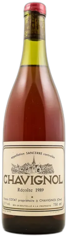 image du vin Paul Cotat Sancerre Rosé "Chavignol" 1989