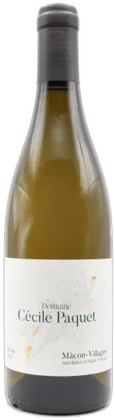 photo du vin Domaine Cecile Paquet Macon Villages 2023