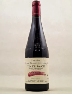 photo Prieuré Saint Christophe Michel Grisard Vin de Savoie Mondeuse Cuvée du Marquis