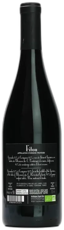 photo du vin Fitou Jeff Carrel