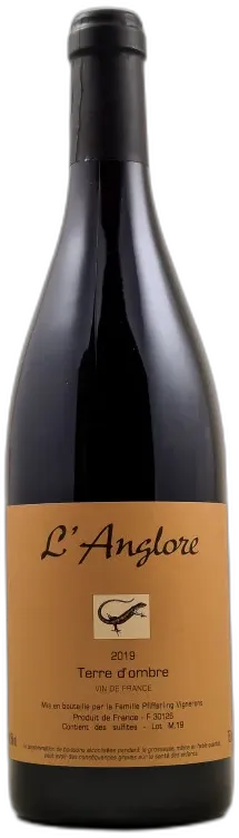 illustration du vin l'Anglore - Vin de France "Terre d'Ombre" 2019