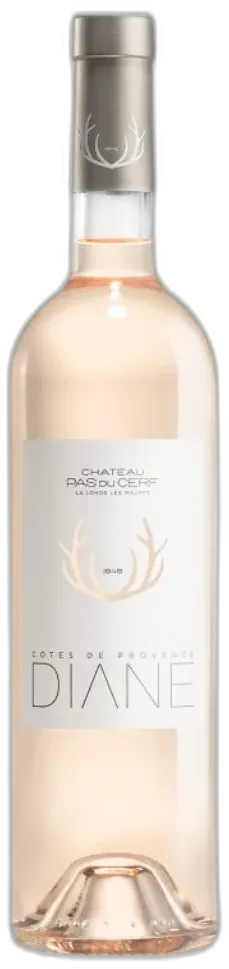 vue du vin Côtes-de-Provence Rosé- Diane Château Pas du Cerf Bio