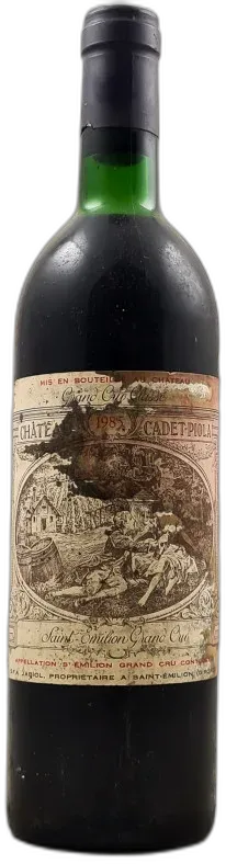 photo Cadet Piola Saint Emilion 1985
