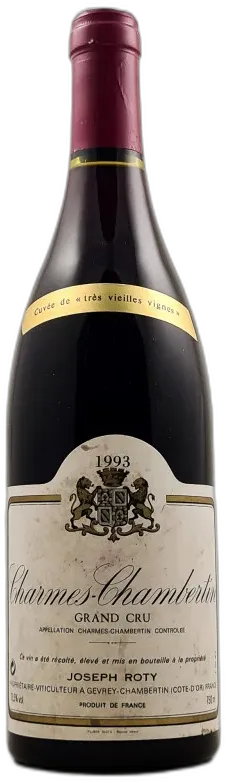 photos du vin Joseph Roty Charmes Chambertin Grand Cru "Très Vieilles Vignes" 1993