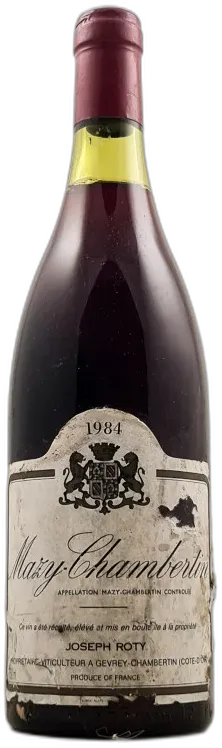 photo du vin Joseph Roty Mazy Chambertin 1984
