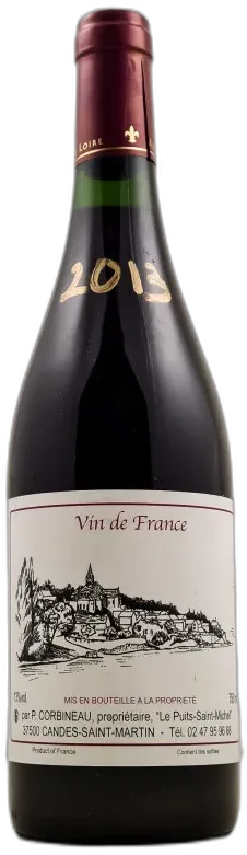 photo du vin Patrick Corbineau Vin de France 2013