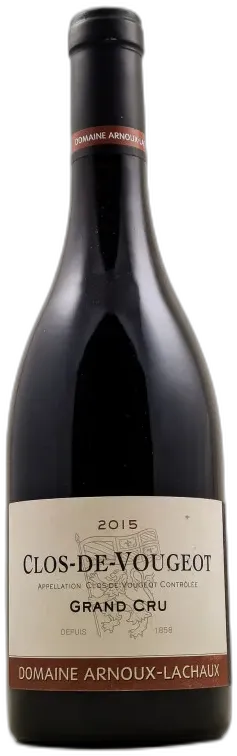 photos du vin Arnoux Lachaux Clos de Vougeot 2015