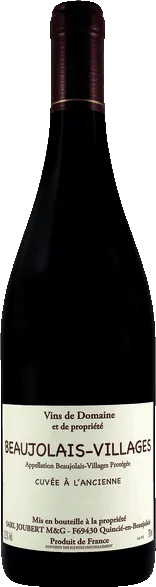 photo du vin Aoc Beaujolais Villages Cuvée à l’Ancienne Domaine Joubert