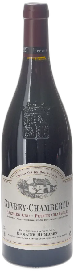 capture du vin Aoc Gevrey-Chambertin 1er Cru Petite Chapelle Domaine Humbert