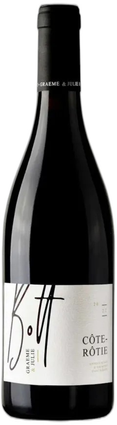 vue du vin Domaine Bott Côte-Rôtie Aop Côte-Rôtie