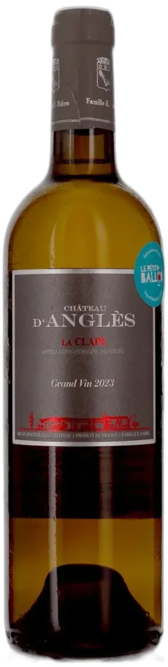 photo du vin Château d'Anglès - Château d'Anglès Grand Vin Aop la Clape