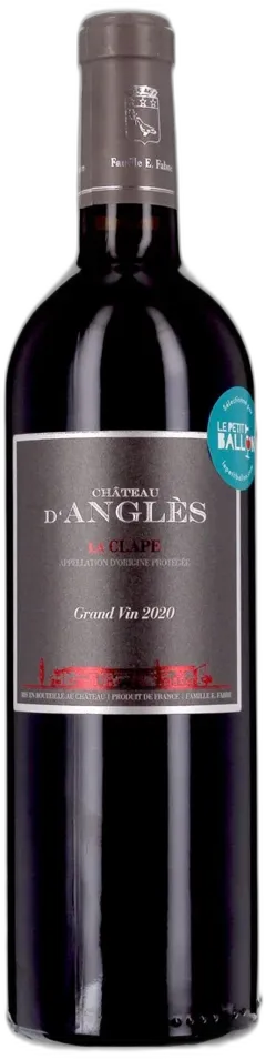 photo du vin Château d’Anglès Grande Cuvée Aop la Clape