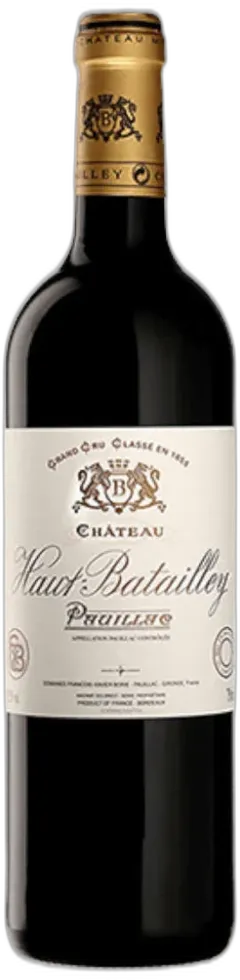 vue du vin Château Haut-Batailley Pauillac Aop Pauillac