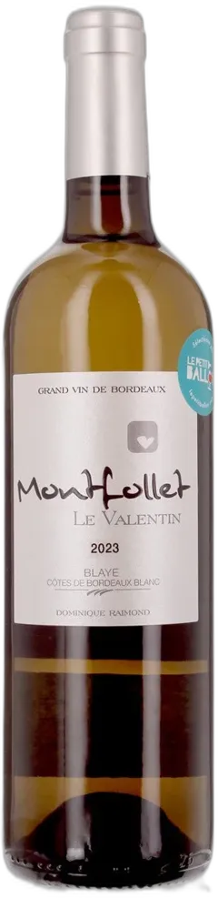 image du vin Château Montfollet m de Montfollet le Valentin Aop Blaye-Côtes-de-Bordeaux
