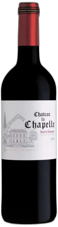 photo du vin Château la Chapelle la Chapelle Aop Saint-Émilion