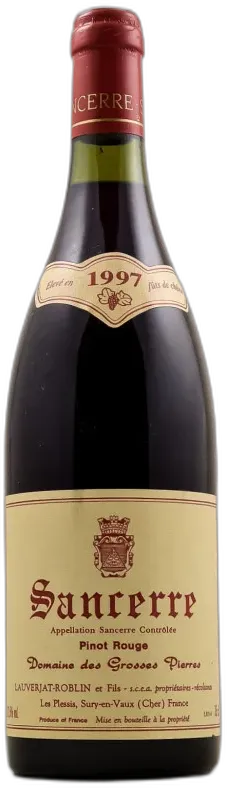photo Grosses Pierres Sancerre Rouge 1997