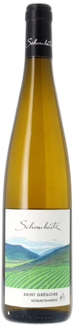 photos du vin Domaine Schoenheitz Gewurztraminer Saint Grégoire Aop Alsace