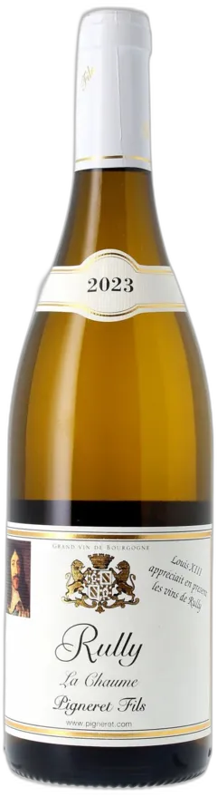 image du vin Domaine Pigneret Fils Rully la Chaume Aop Rully
