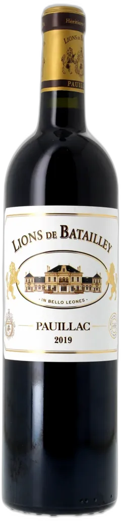 vue du vin Château Batailley 2017 Rouge
