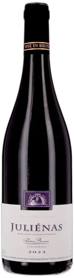 illustration du vin Domaine Benon Rémi Juliénas Aop Juliénas
