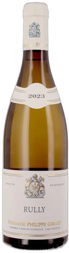 image du vin Domaine Philippe Girard Rully Aop Rully