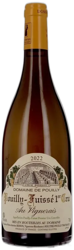 photo du vin Domaine de Pouilly au Vignerais 1er Cru Aop Pouilly-Fuissé Premier Cru