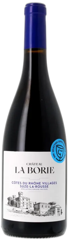 image du vin Château la Borie Côtes-du-Rhône-Villages Suze-la-Rousse Syrah Aop Côtes-du-Rhône-Villages Suze-la-Rousse
