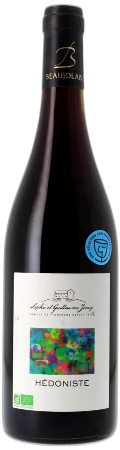 image du vin Sophie & Guillaume Joncy Hédoniste Aop Beaujolais