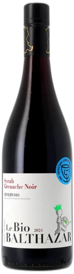 illustration du vin Pierrick Harang Wine le Bio Balthazar Aop Minervois