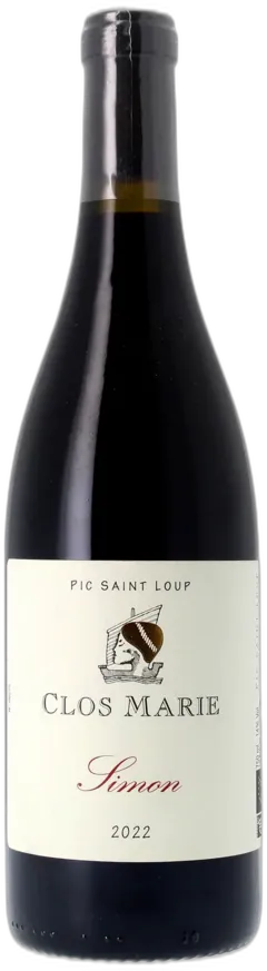 illustration du vin Clos Marie Simon Aop Pic Saint-Loup