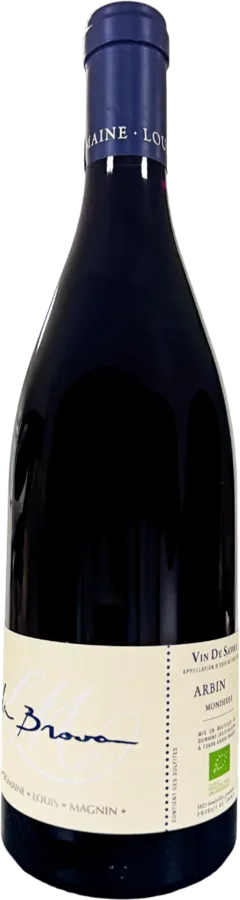 photo du vin Aoc Vin de Savoie Arbin Mondeuse "la Brova" Domaine Louis Magnin