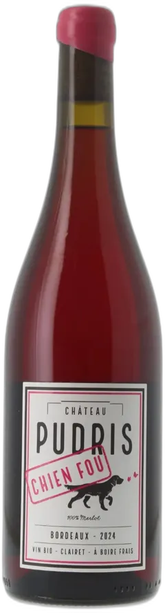 photo du vin Château Pudris Chien Fou Bordeaux Clairet