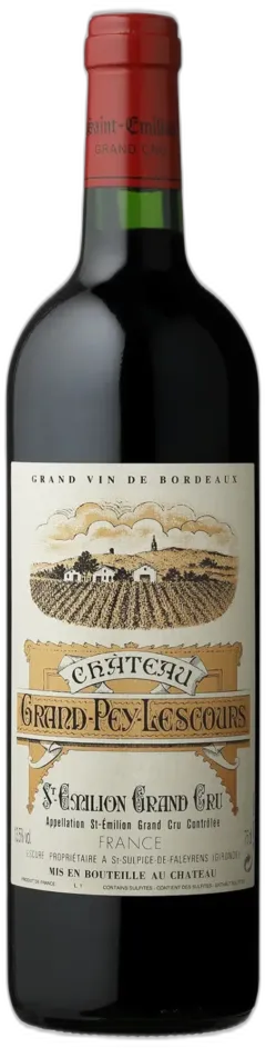 photo du vin Château Grand Pey Lescours Saint-Emilion Grand Cru Aop Saint-Émilion Grand Cru