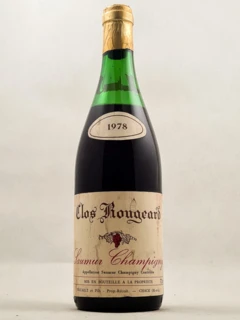 photo Clos Rougeard Saumur Champigny 1978