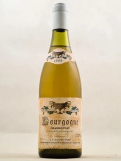 photo Coche Dury Bourgogne Chardonnay 1988