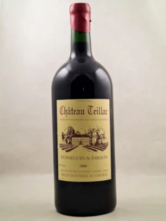 photo Teillac Saint Emilion 2000 Double Magnum