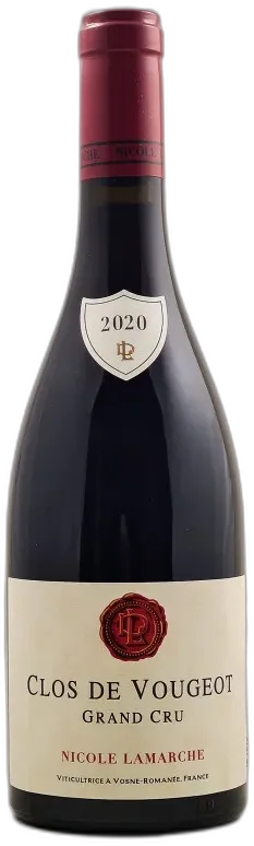 vue du vin Nicole Lamarche Clos Vougeot 2020