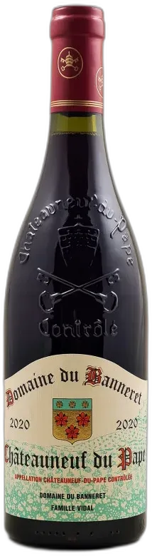 photo du vin Banneret Châteauneuf du Pape 2020