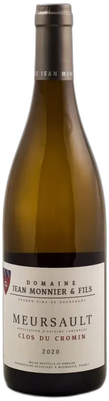 photo du vin Jean Monnier Meursault "Clos du Cromin" 2020