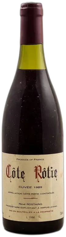 photo Rostaing Côte Rôtie 1989