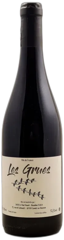 capture du vin le Chat Huant Vin de France "les Grues" 2022