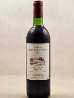 photo Tertre Roteboeuf Saint Emilion 1982